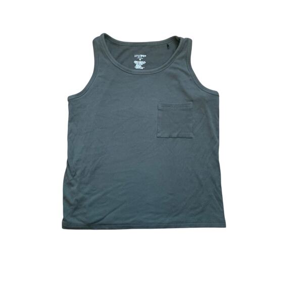 Little Bipsy Ribbed Pocket Tank - Picture 1 of 6